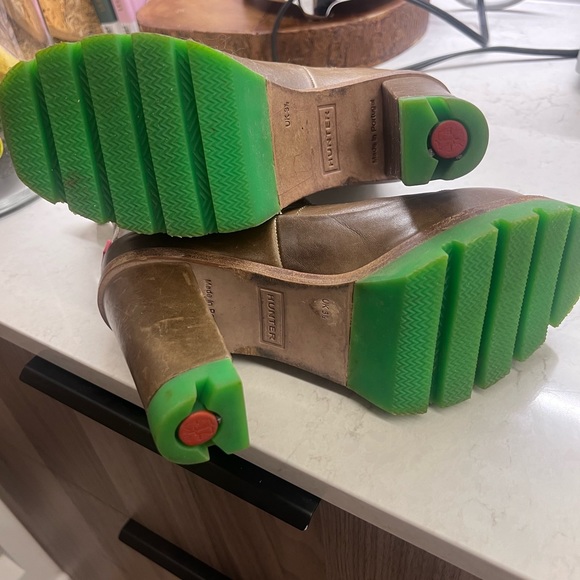 Hunter leather boots - Picture 3 of 5